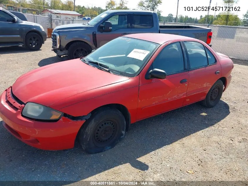 1G1JC52F457172162 2005 Chevrolet Cavalier