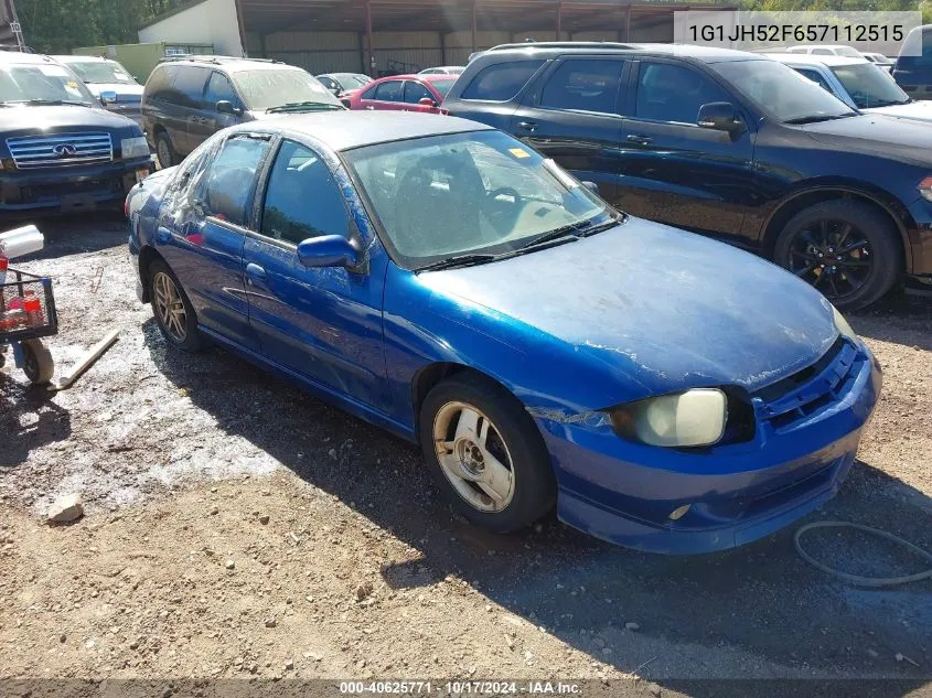 2005 Chevrolet Cavalier Ls Sport VIN: 1G1JH52F657112515 Lot: 40625771