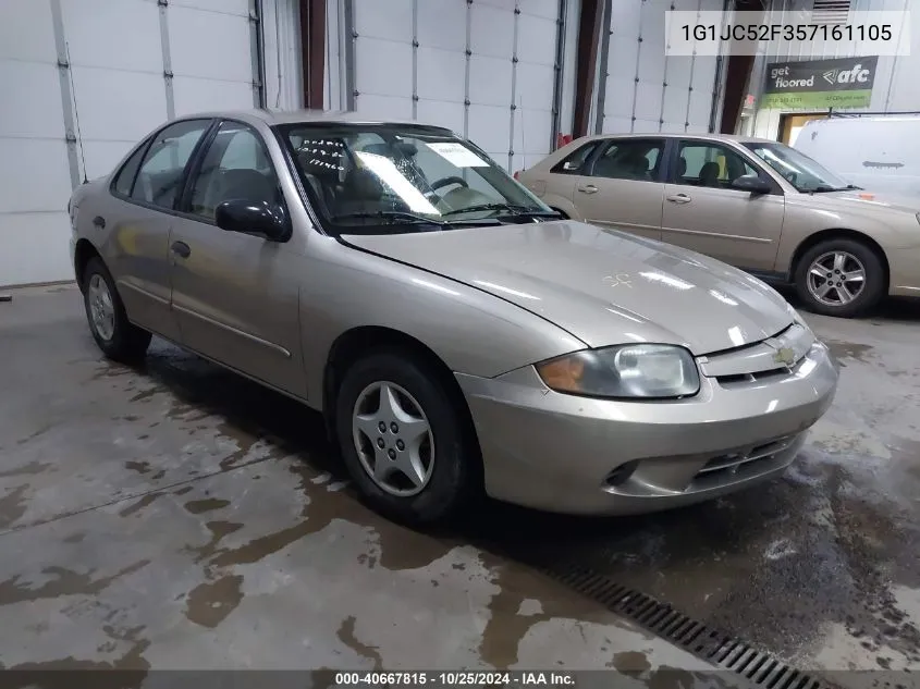 2005 Chevrolet Cavalier VIN: 1G1JC52F357161105 Lot: 40667815