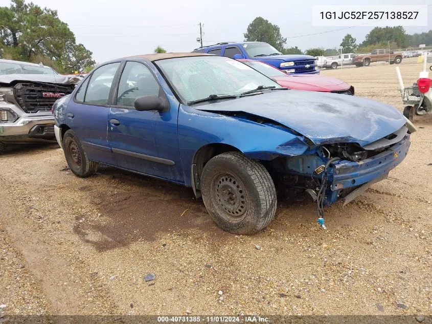 2005 Chevrolet Cavalier VIN: 1G1JC52F257138527 Lot: 40731385