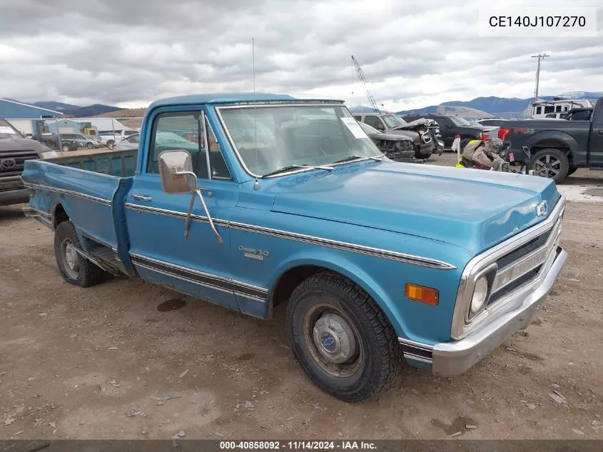 1970 Chevrolet C-Series VIN: CE140J107270 Lot: 40858092