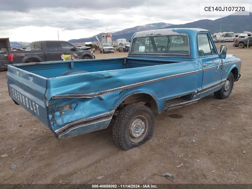 1970 Chevrolet C-Series VIN: CE140J107270 Lot: 40858092