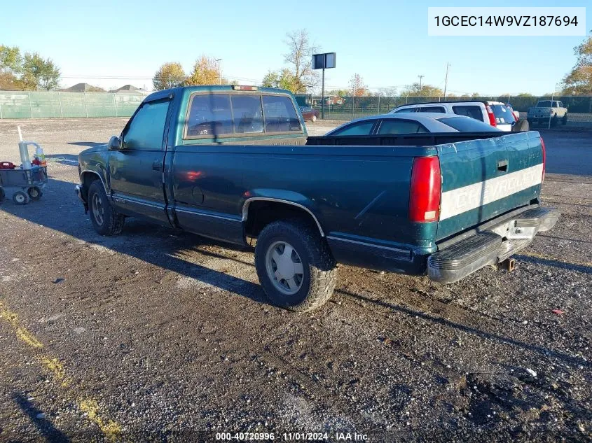 1GCEC14W9VZ187694 1997 Chevrolet C1500 Fleetside