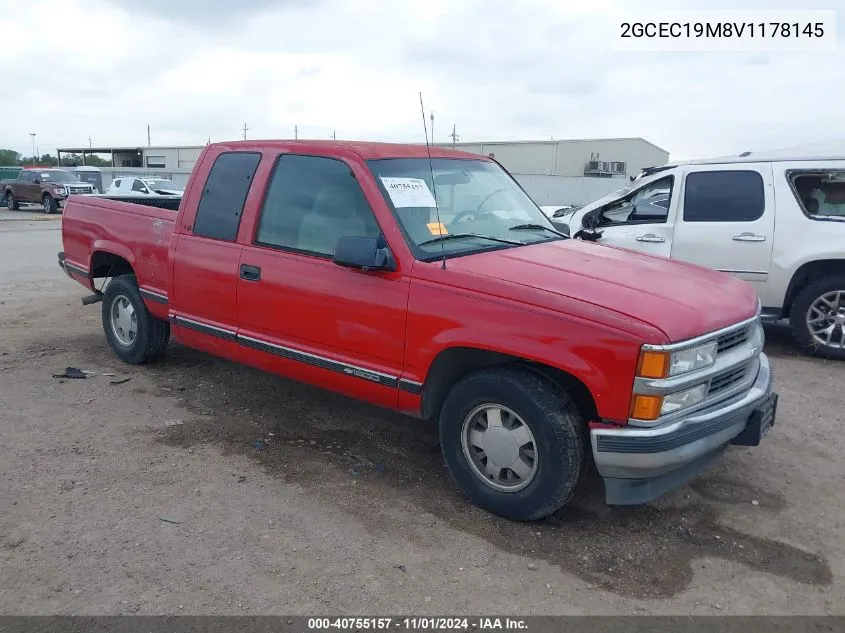 1997 Chevrolet C1500 Fleetside VIN: 2GCEC19M8V1178145 Lot: 40755157