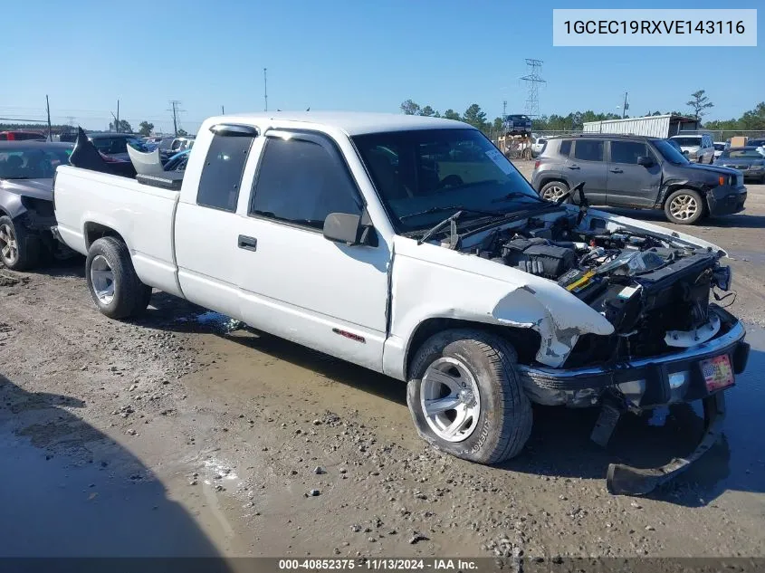 1GCEC19RXVE143116 1997 Chevrolet C1500 Fleetside