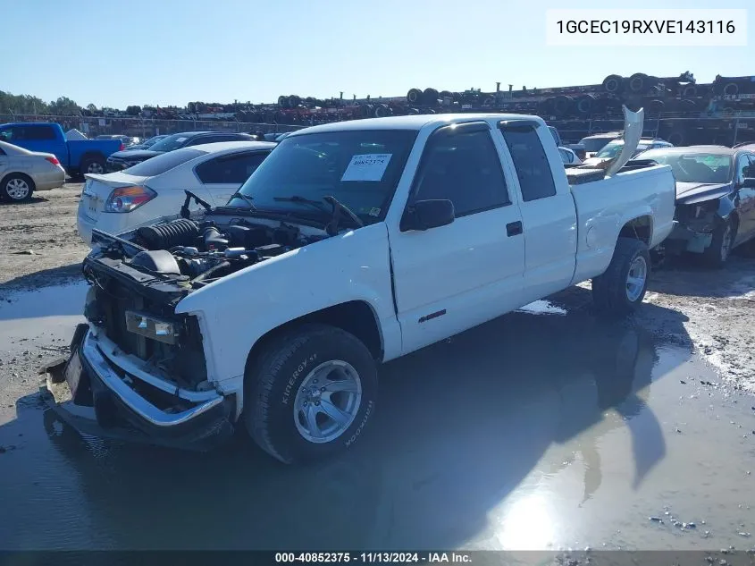 1GCEC19RXVE143116 1997 Chevrolet C1500 Fleetside