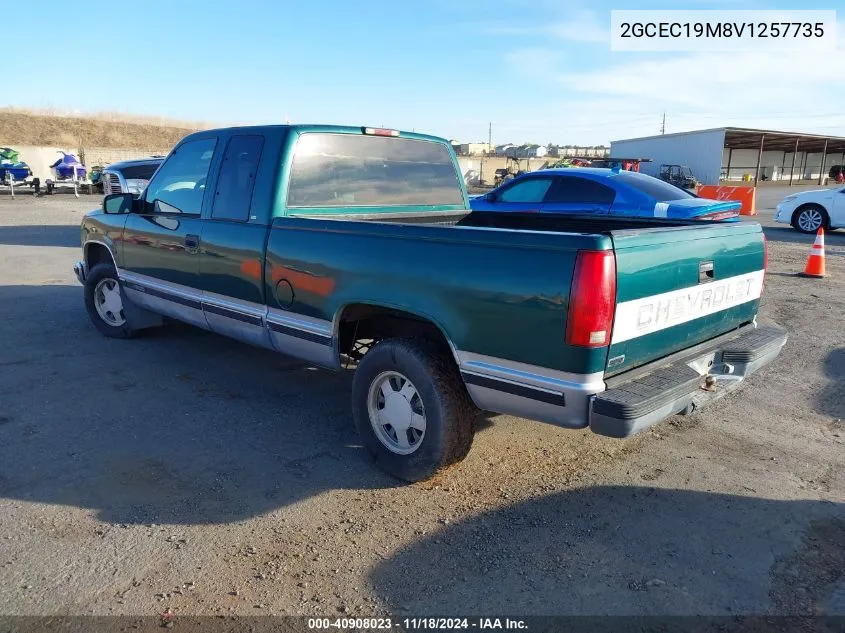 1997 Chevrolet C1500 Fleetside VIN: 2GCEC19M8V1257735 Lot: 40908023