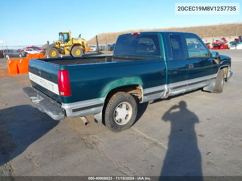 1997 Chevrolet C1500 Fleetside VIN: 2GCEC19M8V1257735 Lot: 40908023