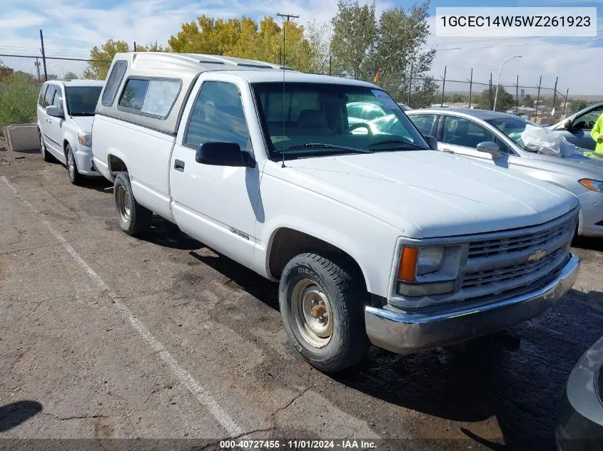 1GCEC14W5WZ261923 1998 Chevrolet C1500 Fleetside W/T