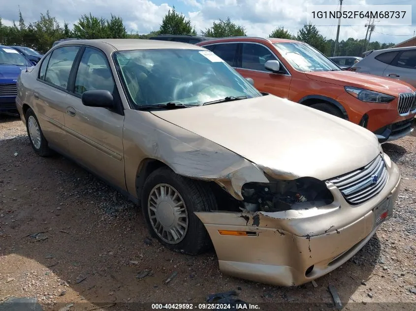 2004 Chevrolet Classic VIN: 1G1ND52F64M68737 Lot: 40429592