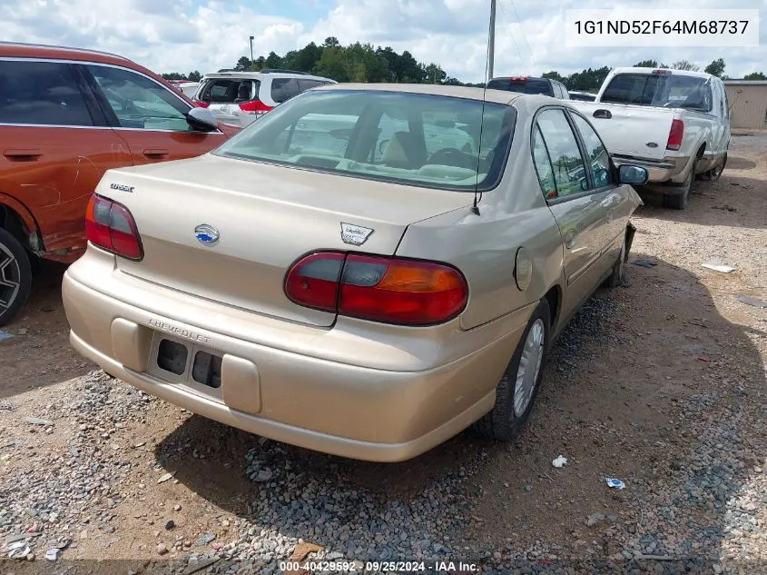 2004 Chevrolet Classic VIN: 1G1ND52F64M68737 Lot: 40429592