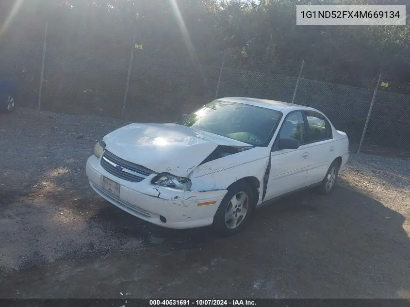 2004 Chevrolet Classic VIN: 1G1ND52FX4M669134 Lot: 40531691