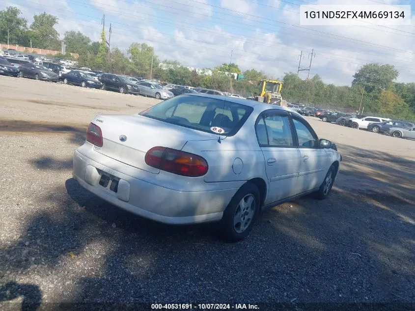 2004 Chevrolet Classic VIN: 1G1ND52FX4M669134 Lot: 40531691