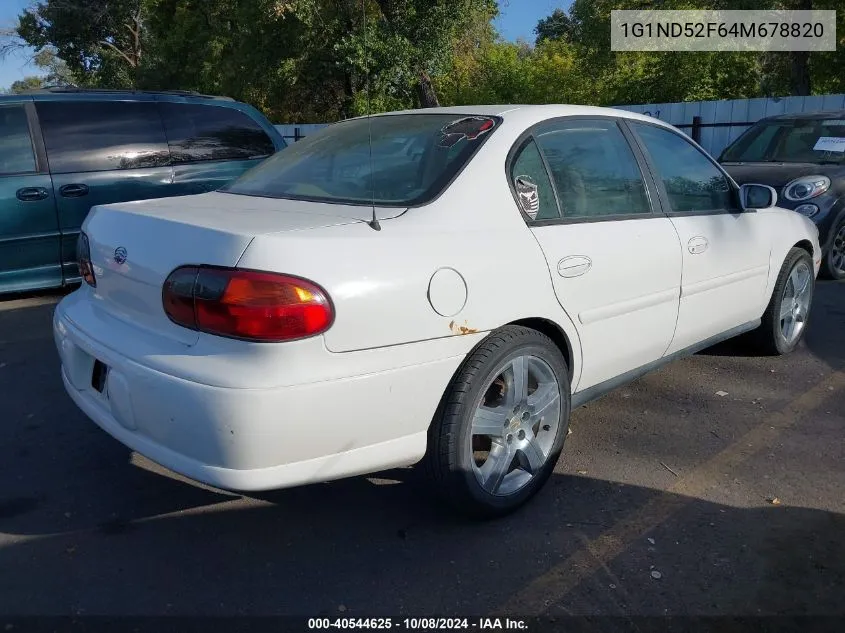 2004 Chevrolet Classic VIN: 1G1ND52F64M678820 Lot: 40544625