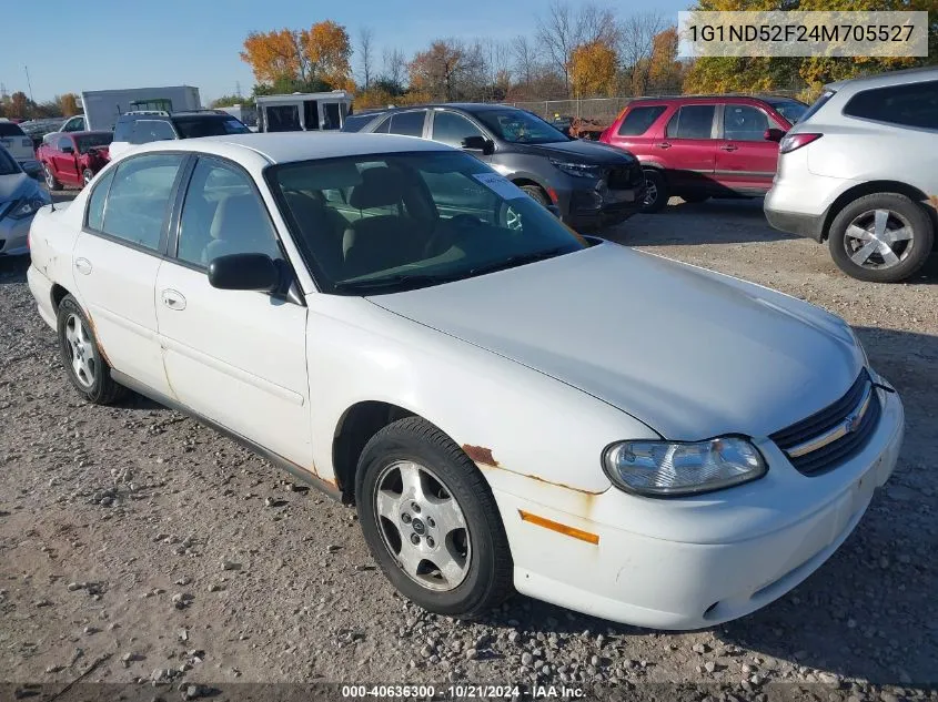 2004 Chevrolet Classic VIN: 1G1ND52F24M705527 Lot: 40636300