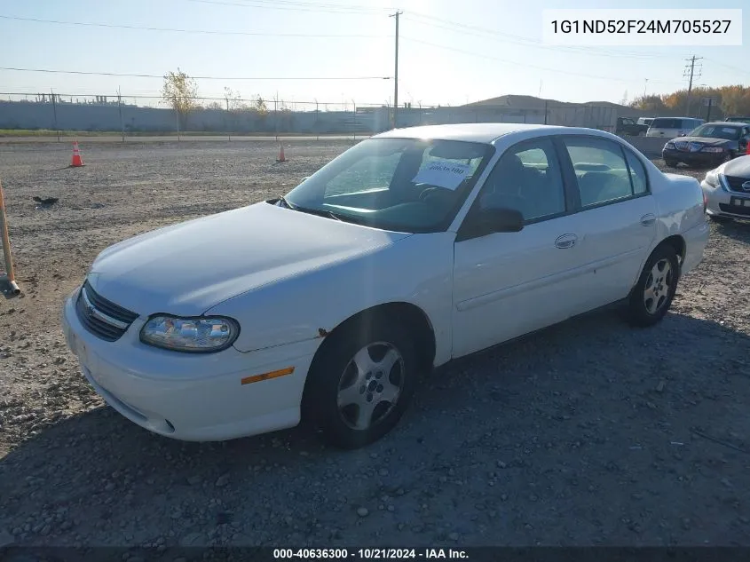 2004 Chevrolet Classic VIN: 1G1ND52F24M705527 Lot: 40636300