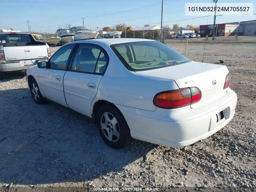 2004 Chevrolet Classic VIN: 1G1ND52F24M705527 Lot: 40636300