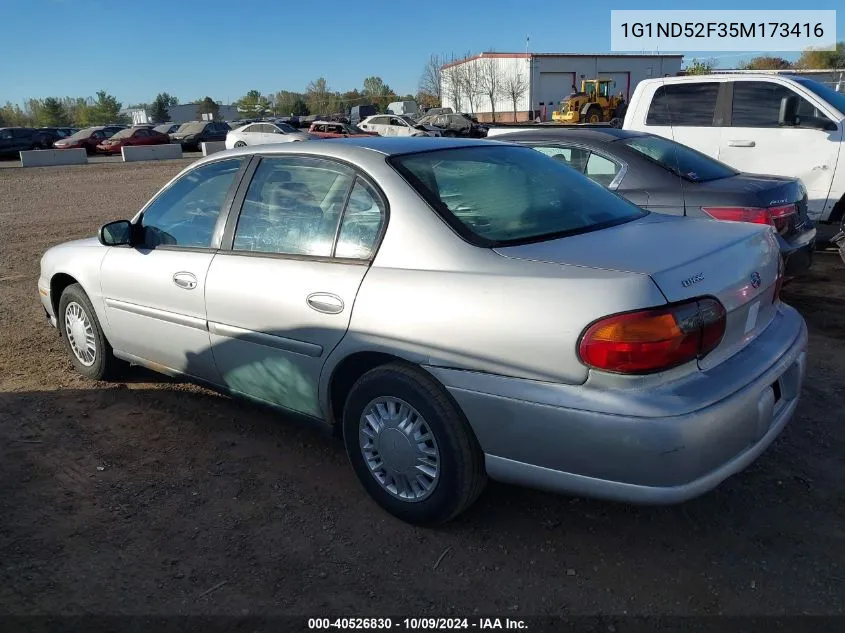 2005 Chevrolet Classic VIN: 1G1ND52F35M173416 Lot: 40526830