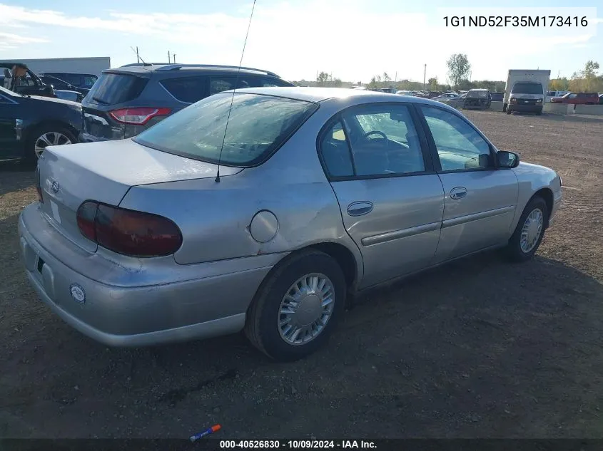 2005 Chevrolet Classic VIN: 1G1ND52F35M173416 Lot: 40526830