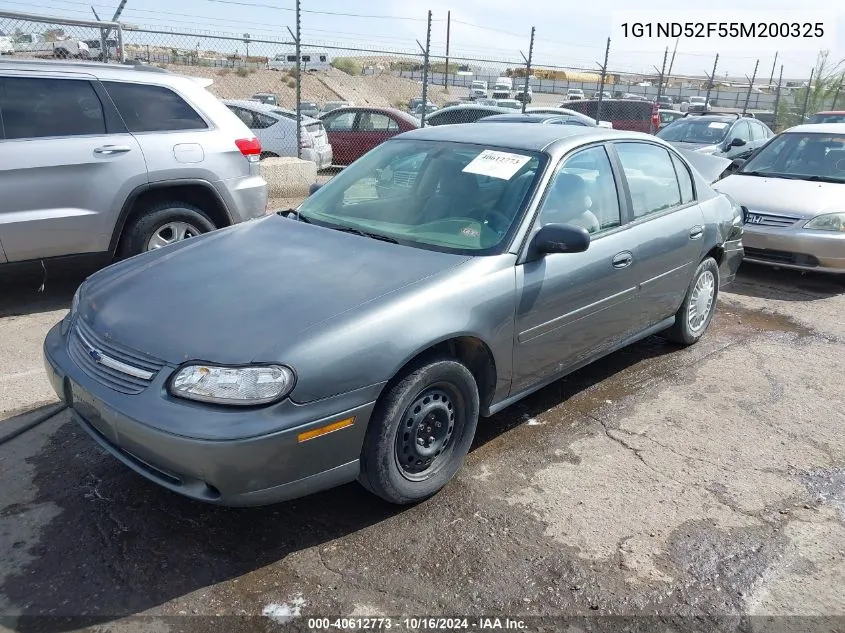 2005 Chevrolet Classic VIN: 1G1ND52F55M200325 Lot: 40612773