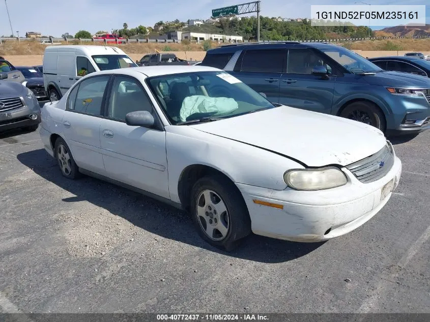 2005 Chevrolet Classic VIN: 1G1ND52F05M235161 Lot: 40772437