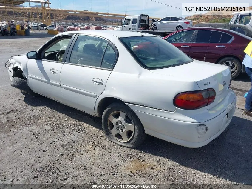 2005 Chevrolet Classic VIN: 1G1ND52F05M235161 Lot: 40772437