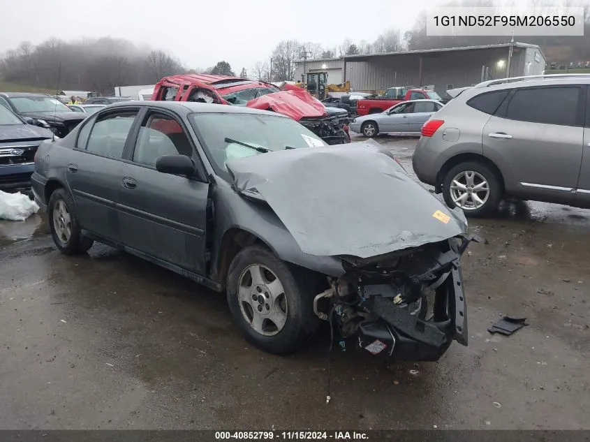 2005 Chevrolet Classic VIN: 1G1ND52F95M206550 Lot: 40852799