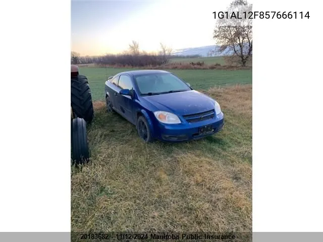 2005 Chevrolet Cobalt Ls VIN: 1G1AL12F857666114 Lot: 20183682