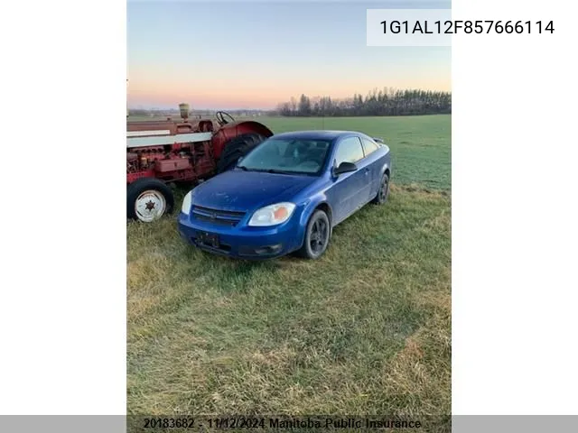 2005 Chevrolet Cobalt Ls VIN: 1G1AL12F857666114 Lot: 20183682