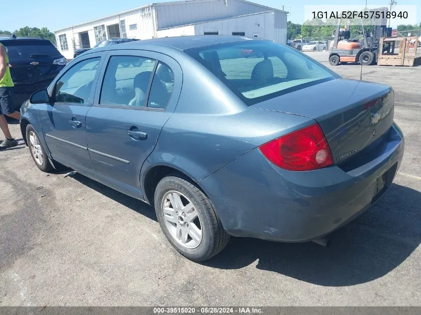 2005 Chevrolet Cobalt Ls VIN: 1G1AL52F457518940 Lot: 39515020