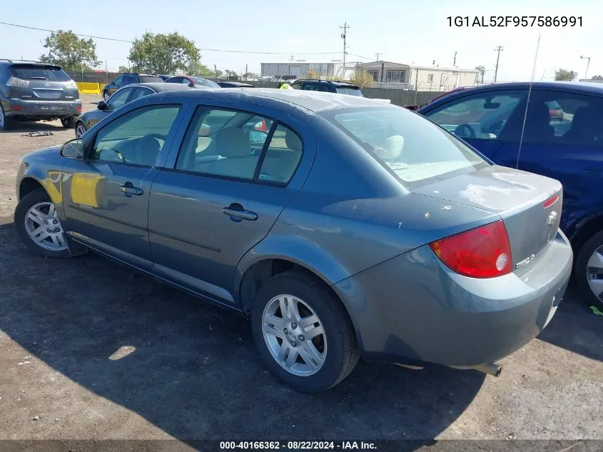 2005 Chevrolet Cobalt Ls VIN: 1G1AL52F957586991 Lot: 40166362