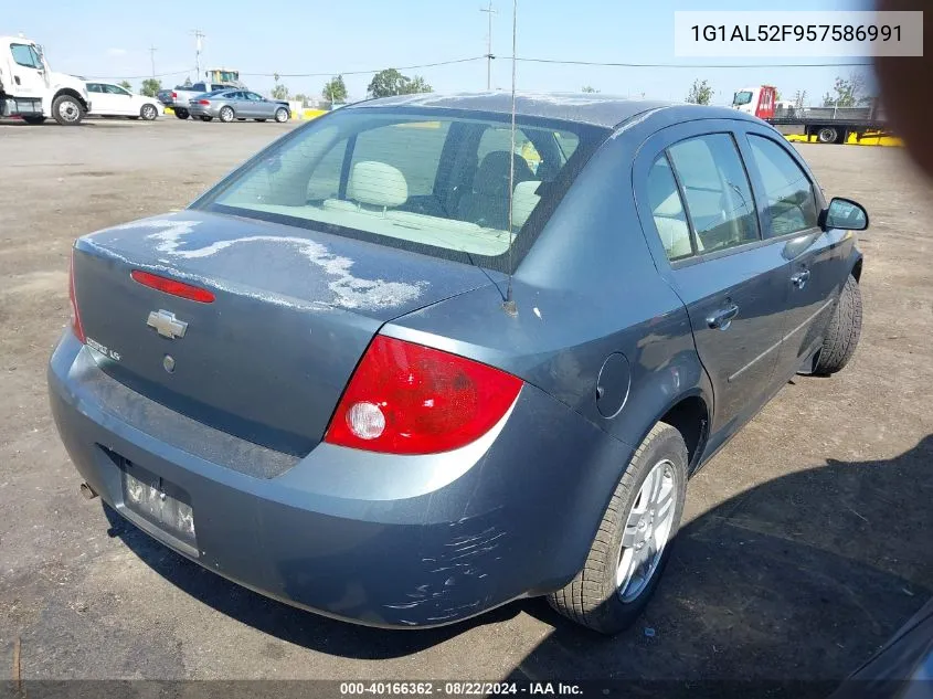 2005 Chevrolet Cobalt Ls VIN: 1G1AL52F957586991 Lot: 40166362