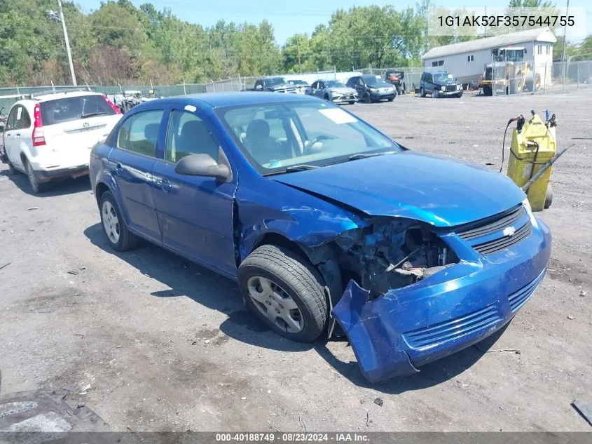 2005 Chevrolet Cobalt VIN: 1G1AK52F357544755 Lot: 40188749