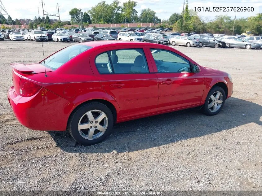 2005 Chevrolet Cobalt Ls VIN: 1G1AL52F257626960 Lot: 40321020