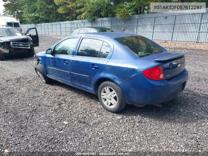 2005 Chevrolet Cobalt VIN: 1G1AK52F057612297 Lot: 40457697