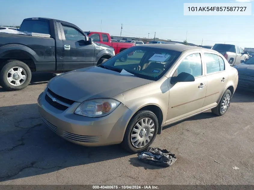 2005 Chevrolet Cobalt VIN: 1G1AK54F857587727 Lot: 40480675