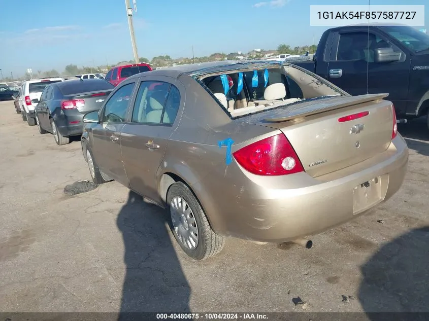 2005 Chevrolet Cobalt VIN: 1G1AK54F857587727 Lot: 40480675