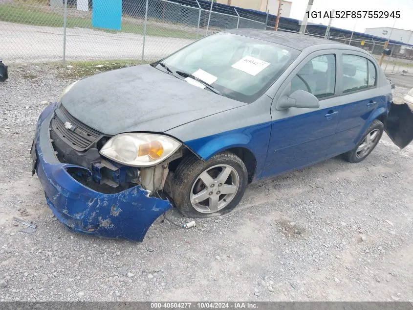 2005 Chevrolet Cobalt Ls VIN: 1G1AL52F857552945 Lot: 40504277