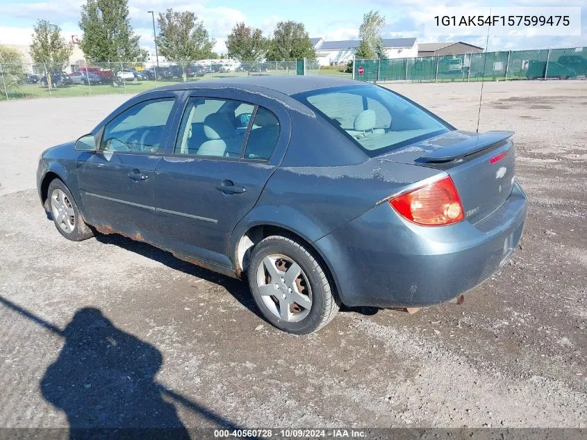 2005 Chevrolet Cobalt VIN: 1G1AK54F157599475 Lot: 40560728