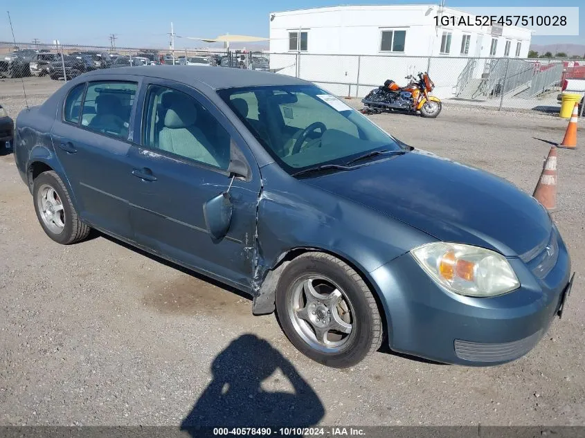 2005 Chevrolet Cobalt Ls VIN: 1G1AL52F457510028 Lot: 40578490