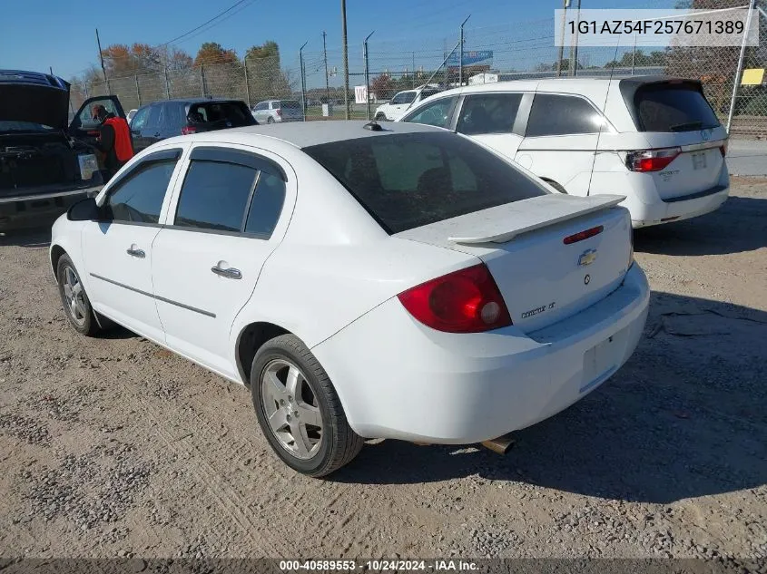 2005 Chevrolet Cobalt Lt VIN: 1G1AZ54F257671389 Lot: 40589553