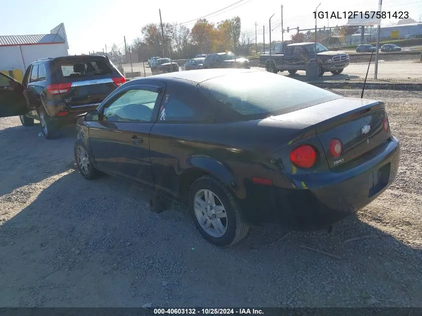 2005 Chevrolet Cobalt Ls VIN: 1G1AL12F157581423 Lot: 40603132