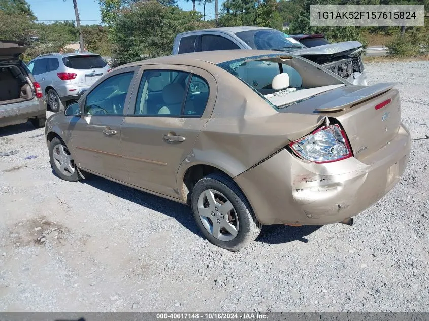 2005 Chevrolet Cobalt VIN: 1G1AK52F157615824 Lot: 40617148