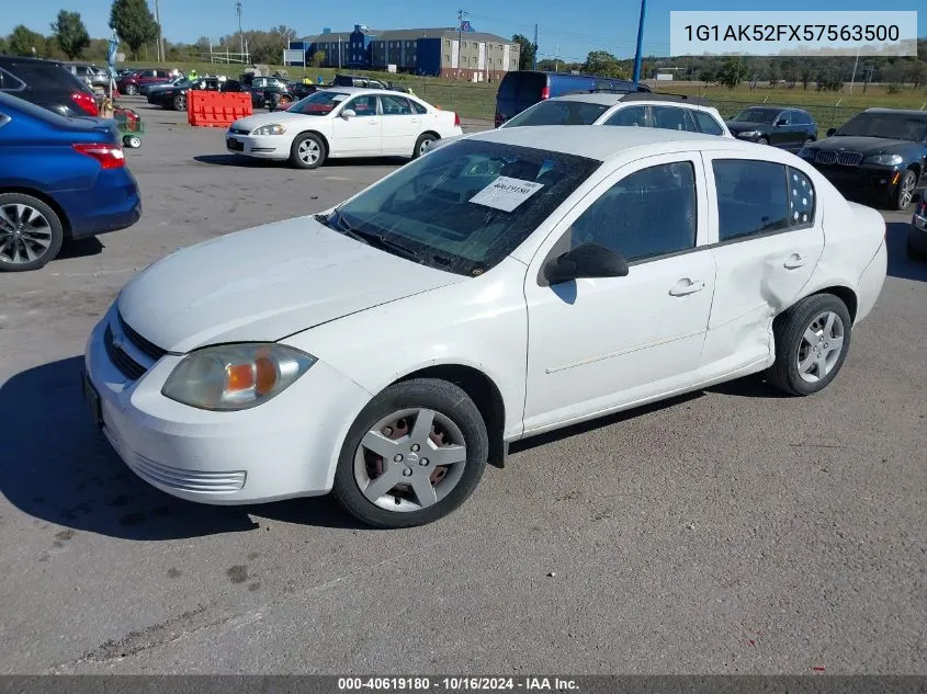 2005 Chevrolet Cobalt VIN: 1G1AK52FX57563500 Lot: 40619180