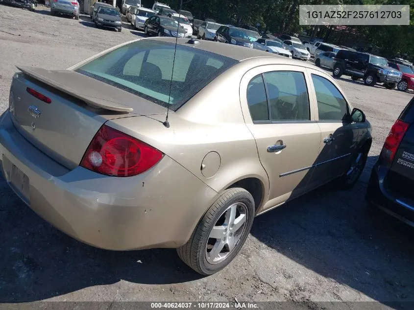 2005 Chevrolet Cobalt Lt VIN: 1G1AZ52F257612703 Lot: 40624037