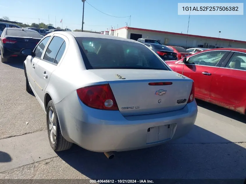 2005 Chevrolet Cobalt Ls VIN: 1G1AL52F257506382 Lot: 40645612