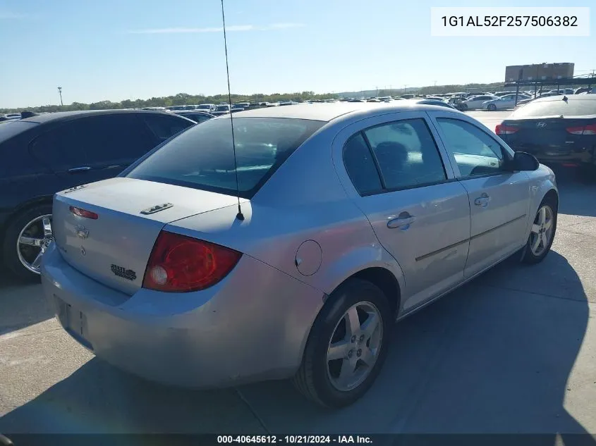 2005 Chevrolet Cobalt Ls VIN: 1G1AL52F257506382 Lot: 40645612