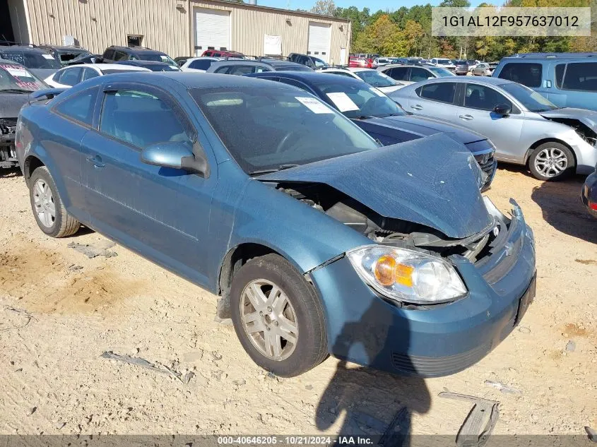 2005 Chevrolet Cobalt Ls VIN: 1G1AL12F957637012 Lot: 40646205