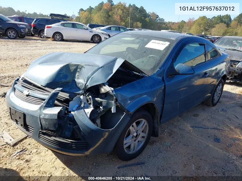 2005 Chevrolet Cobalt Ls VIN: 1G1AL12F957637012 Lot: 40646205