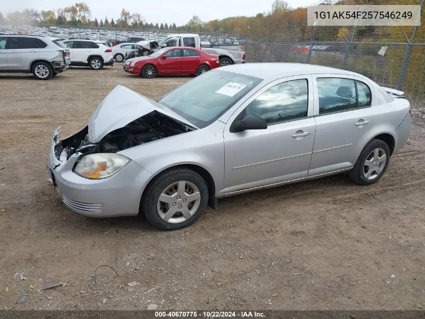 2005 Chevrolet Cobalt VIN: 1G1AK54F257546249 Lot: 40670775